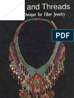 Bead - Beads and Threads - A New Technique For Fiber Jewelry