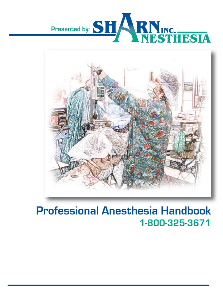 Professional Anesthesia Handbook Presented By Pdf
