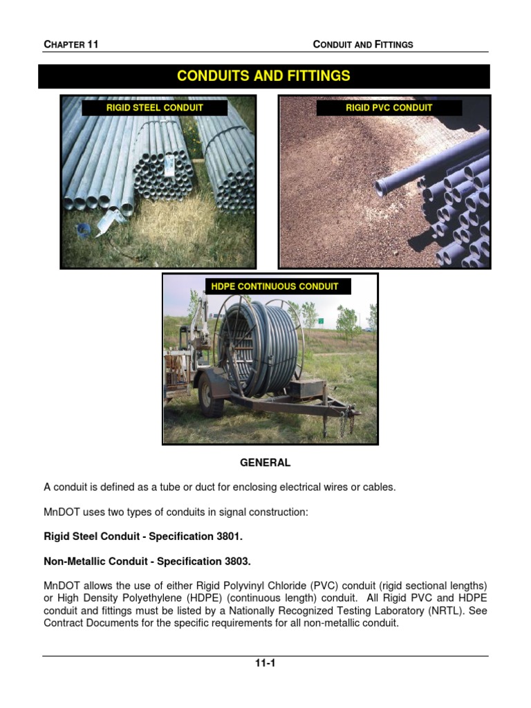 Conduits and Fittings PDF Electrical Wiring Building Technology