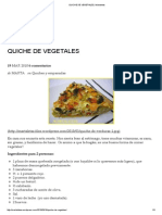 QUICHE DE VEGETALES - Martaletas PDF