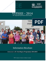 VITEEE2014 Information Brochure