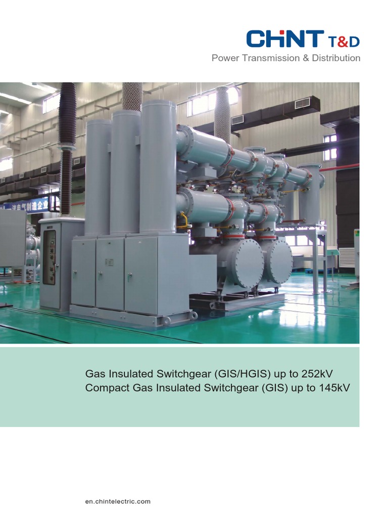 Gas Insulated Switchgear Overview | PDF | Switch | Transformer