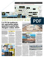 La PCM No Aprueba Plan Maestro Para Los Juegos de Lima 2019