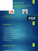 Design and Comparison of Flat Slab Using Is 456 - 2000
