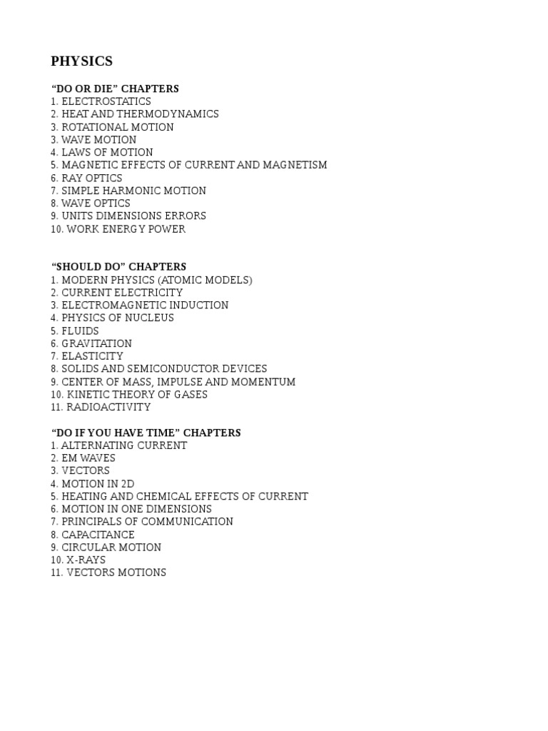 Essential Physics Study Guide | PDF
