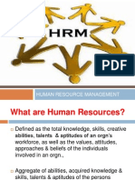 HRM Intro