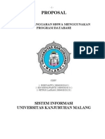 Proposal Data Pelanggaran Siswa