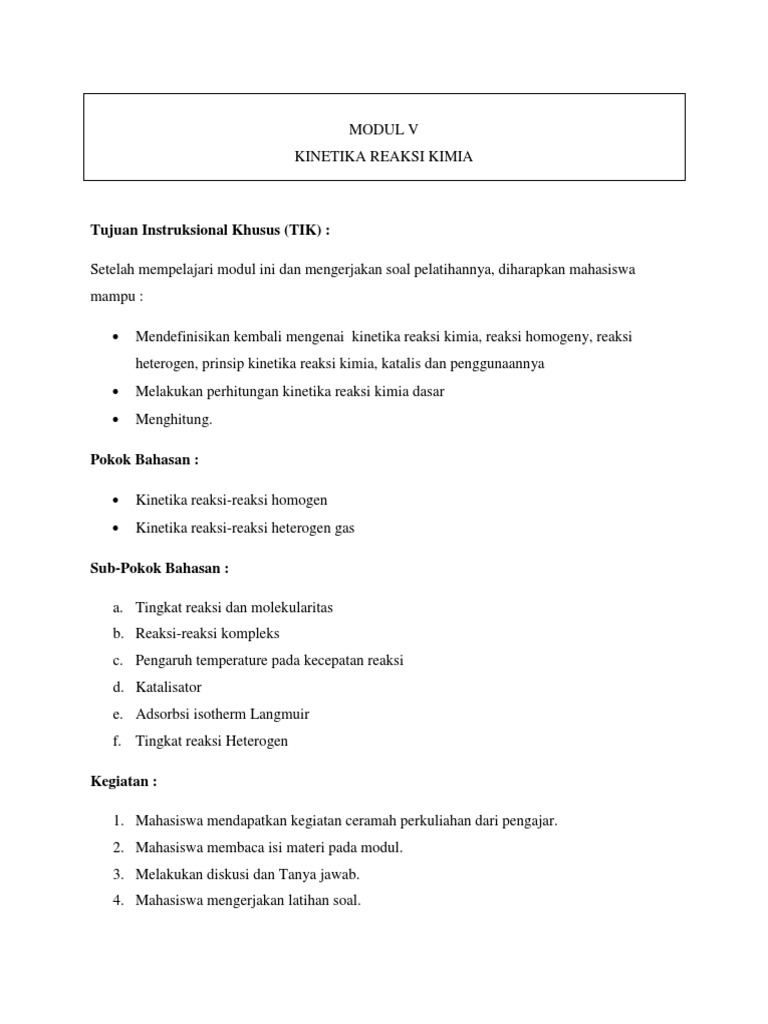 Modul V | PDF