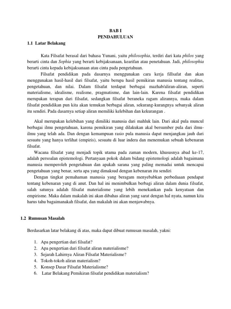 Makalah Filsafat Docx