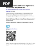 Como Desinstalar Diversos Aplicativos de Uma Vez Só.doc