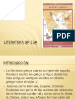 Literatura Griega - PPSX