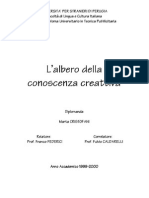 Tesi Marta Cristofani - L'albero Della Coscienza Creattiva