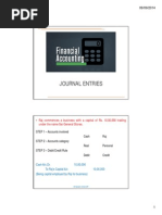 Accounting Journal Entries