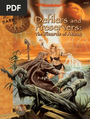 Tsr2445 Defilers And Preservers The Wizards Of Athaspdf - 