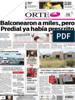 Periódico Norte Edición Impresa Del Día 13 de Octubre de 2014