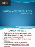 Perubahan Zaman Air Batu