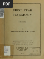 First Year Harmony Lovelock