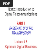 Lec8 Optimum Receiver