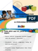 6.0 Perkhidmatan Internet