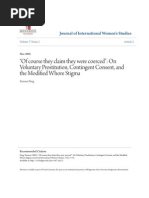 Peng - On Voluntary Prostitution, Contingent Consent, And the Modified Whore Stigma