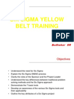 Six Sigma Yellow Belt Training: Sudhakar SR