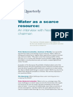 Water as a Scarce Resoure - Mckinsey Quarterly (2010)