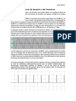 Teorema de Nyquist o Del Muestreo