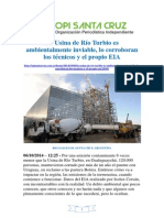 Usina de Río Turbio, Santa Cruz, Argentina, es ambientalmente inviable.pdf