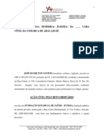 Inicial - Jose Hamilton Santos X FUNESA (CiVEL) PDF