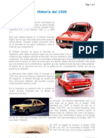 Historia Dodge 1500 PDF