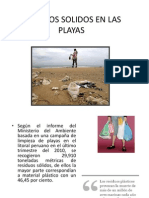 Residuos sólidos en las playas peruanas: plástico es el material predominante