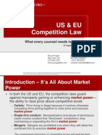 Us and Eu Competition Law 2011