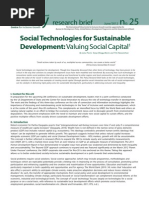 Social Technologies for Sustainble Development