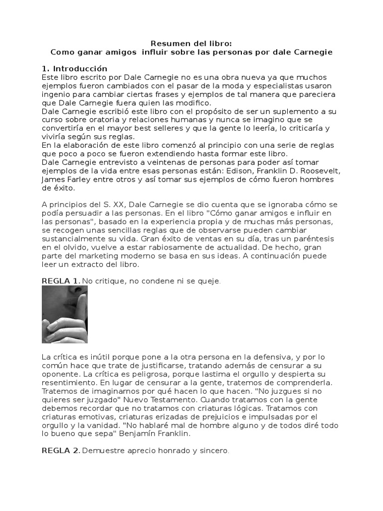 Descargar [PDF] Cómo ganar amigos e influir sobre las personas By Dale Carnegie PDF Ar