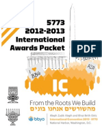 2012 - International Awards Application
