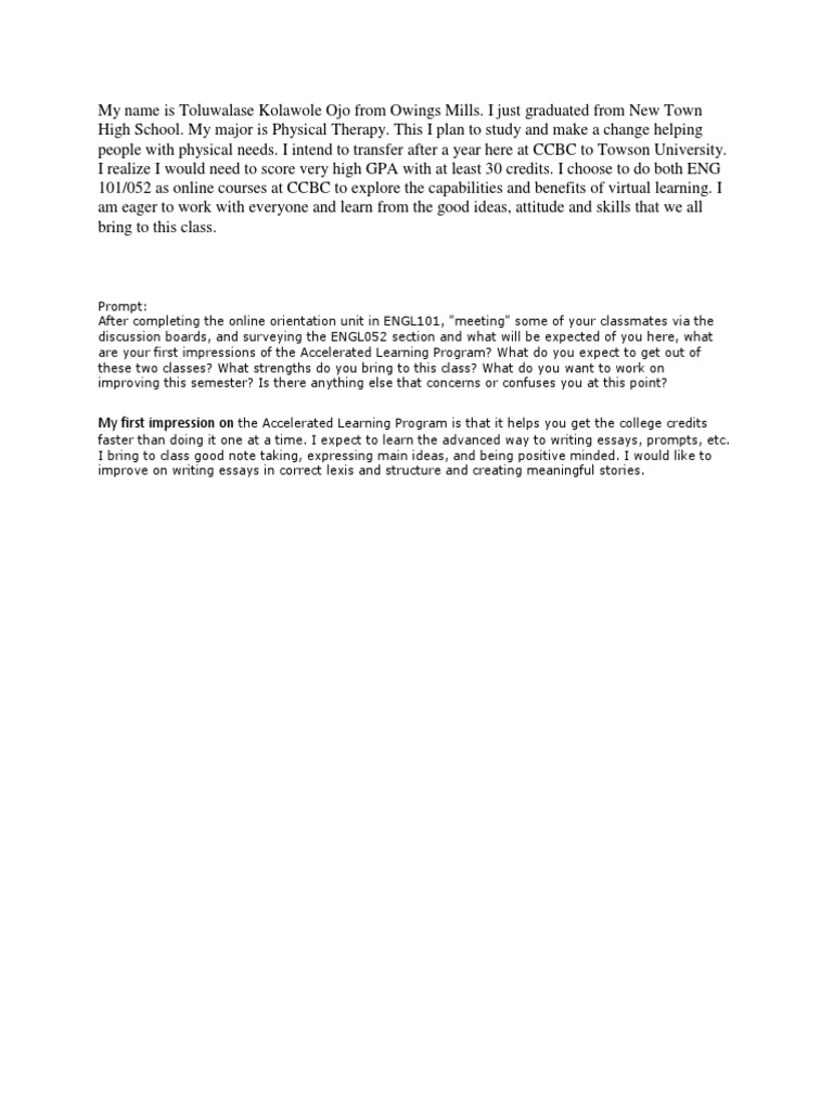 Eng 052 - Introduction | PDF | Career & Growth | Self-Improvement