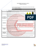 Hoja de Seguridad Espumas PDF