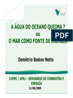 O MAR COMO FONTE DE MÚLTIPLAS FORMAS DE ENERGIA