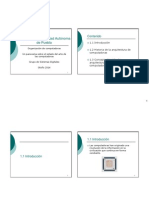 Unidad 1 Organización de Computadoras PDF