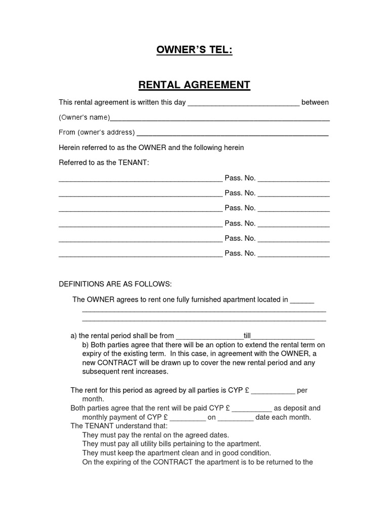 assignment agreement cyprus