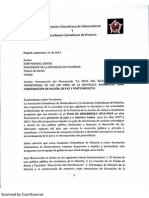 Memorando de La ACH Al Presidente Juan Manuel Santos PDF