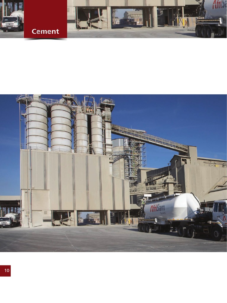 AfriSam Cement Product Guide | PDF | Concrete | Mortar (Masonry)