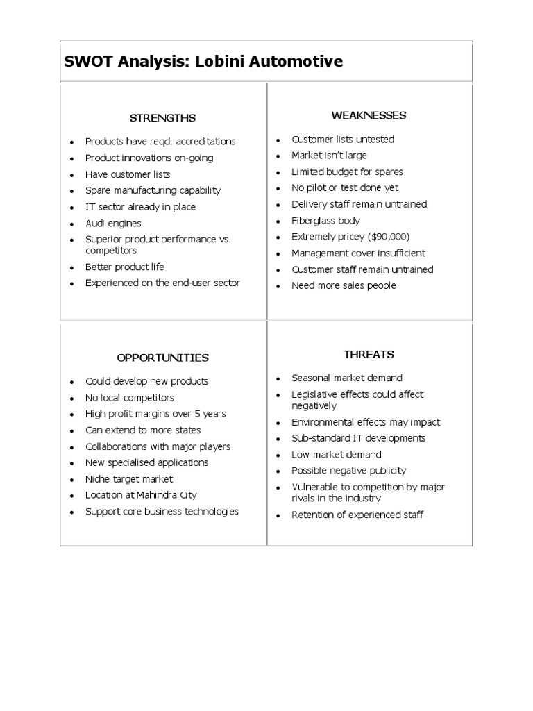 Swot analysis for mistine essay 06 image