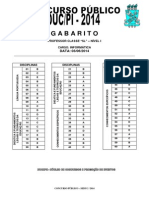 Ok Gabarito - Informatica - Seduc2014 PDF