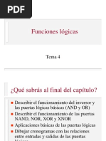 4 Funciones Logicas