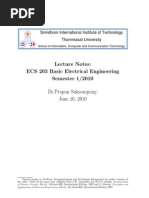 Basic Electrical Engineering- Leacture Notes