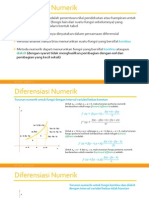 Diferensiasi+integrasi Numerik PDF