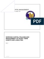 Working Capital Management p1 and 2