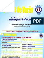 Cursos de Verão 2010