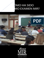 Como Ha Sido El Examen MIR 2013 PDF